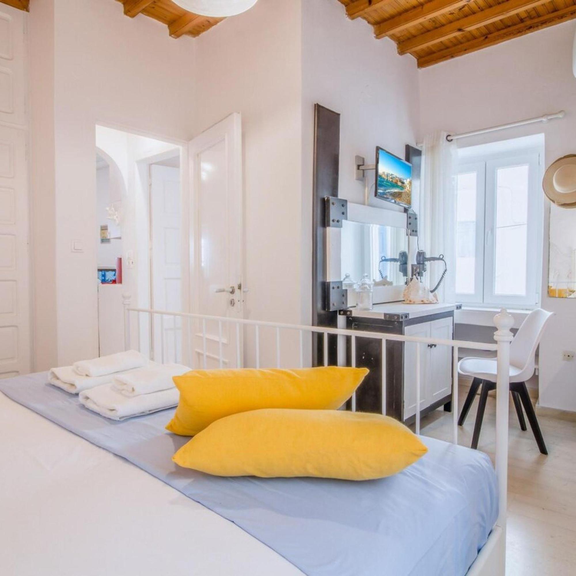 Like A White Seagull In Mykonos! Apartment Mykonos Town Luaran gambar