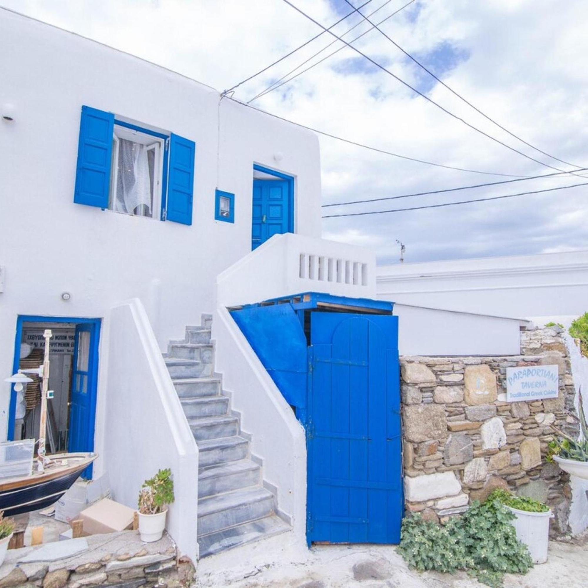 Like A White Seagull In Mykonos! Apartment Mykonos Town Luaran gambar
